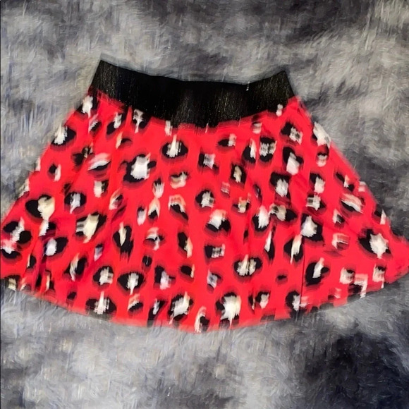 Justice black glitter elastic waist  tutu skirt - Picture 2 of 7